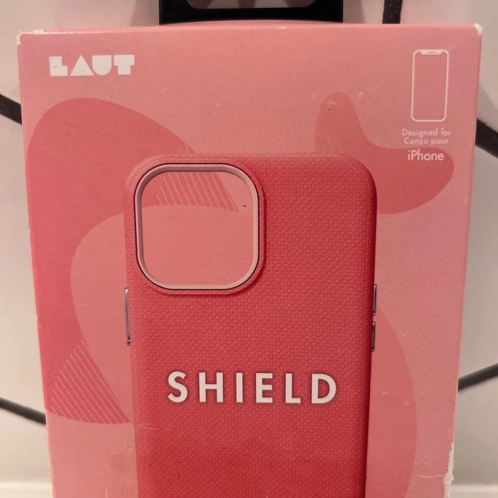 Laut Shield Phone Case Coral NEW iPhone 13 Pro Max Ultra‎ Protective Dual Layer